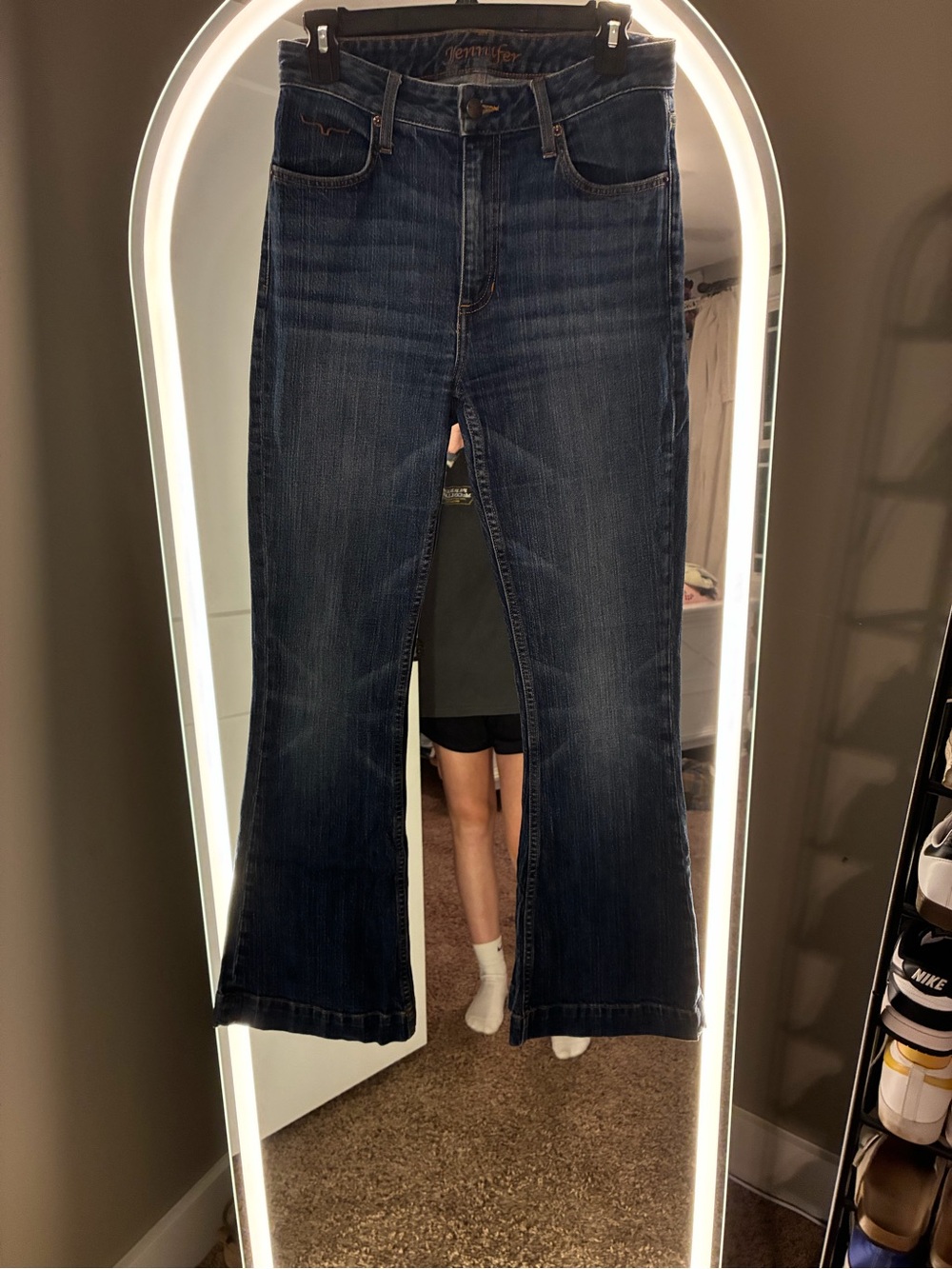 Kimes Ranch Dark Blue Boot Cut Jeans - Picture 2 of 13